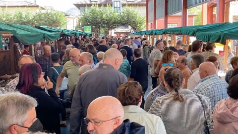 Recinto del certamen del Gamon&eacute;u en Benia