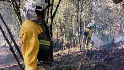 Bombero en Balmaseda 