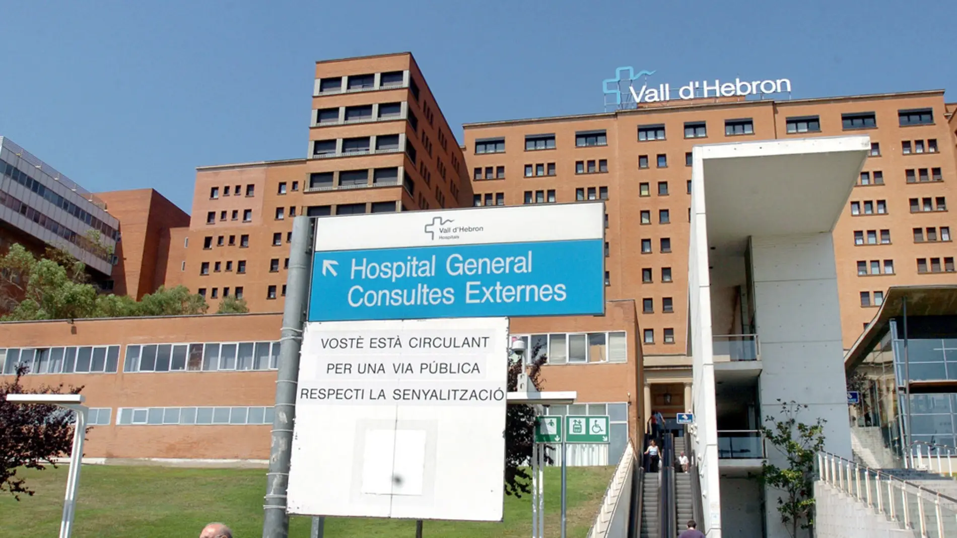 Imagen de archivo del Hospital del Valle de Hebron de Barcelona. 