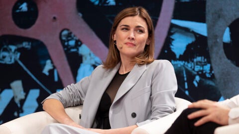 La actriz y directora Marta Nieto, durante la presentaci&oacute;n en la SEMINCI de Valladolid de su cortometraje 'Son'