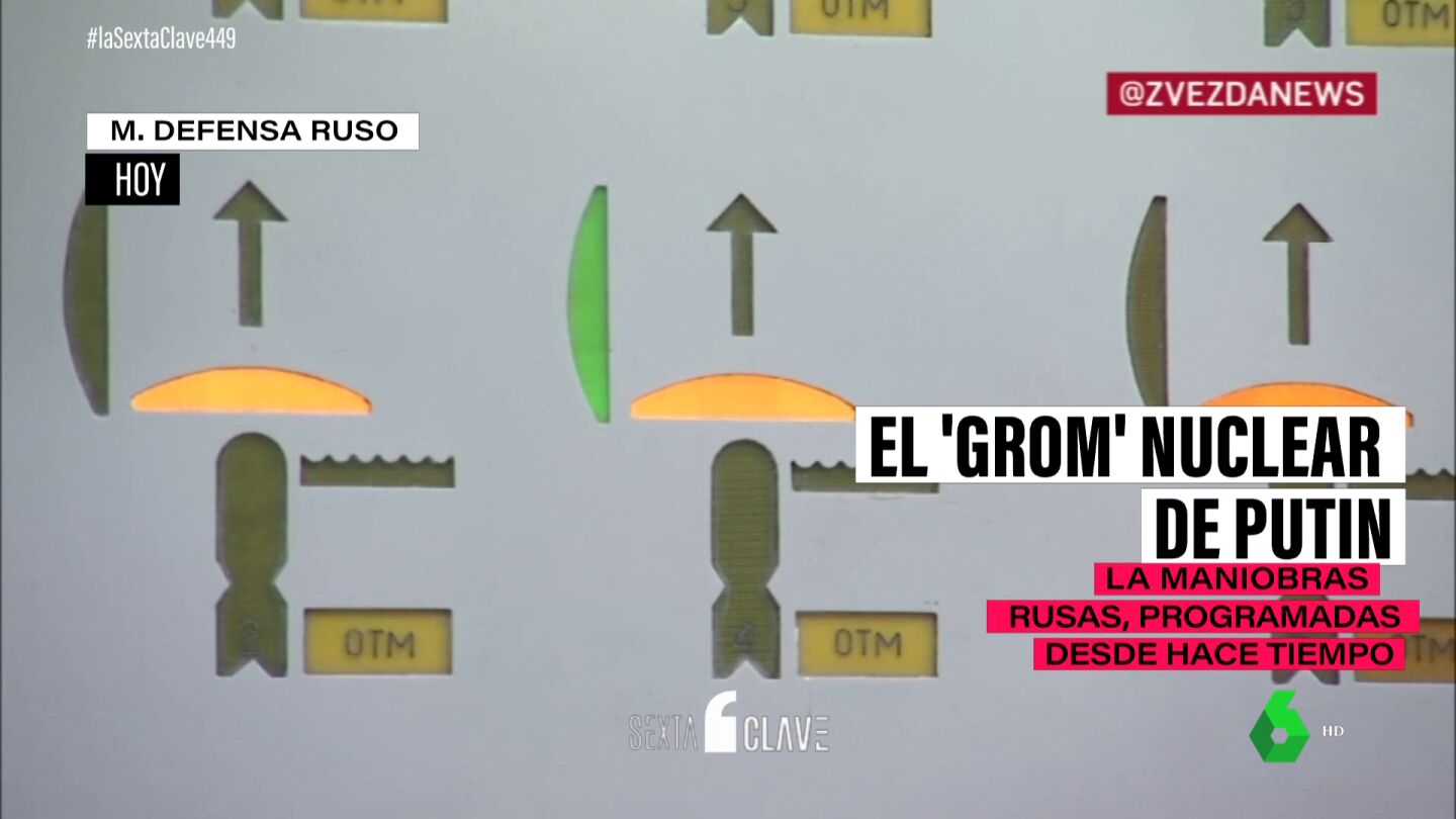 Así han sido las primeras maniobras nucleares de Rusia desde que empezó su invasión sobre Ucrania