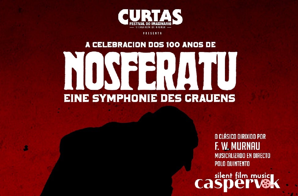 Curtas celebra o centenario de “Nosferatu” co cine concerto de Caspervek Curtas celebra o centenario de “Nosferatu” co cine concerto de Caspervek