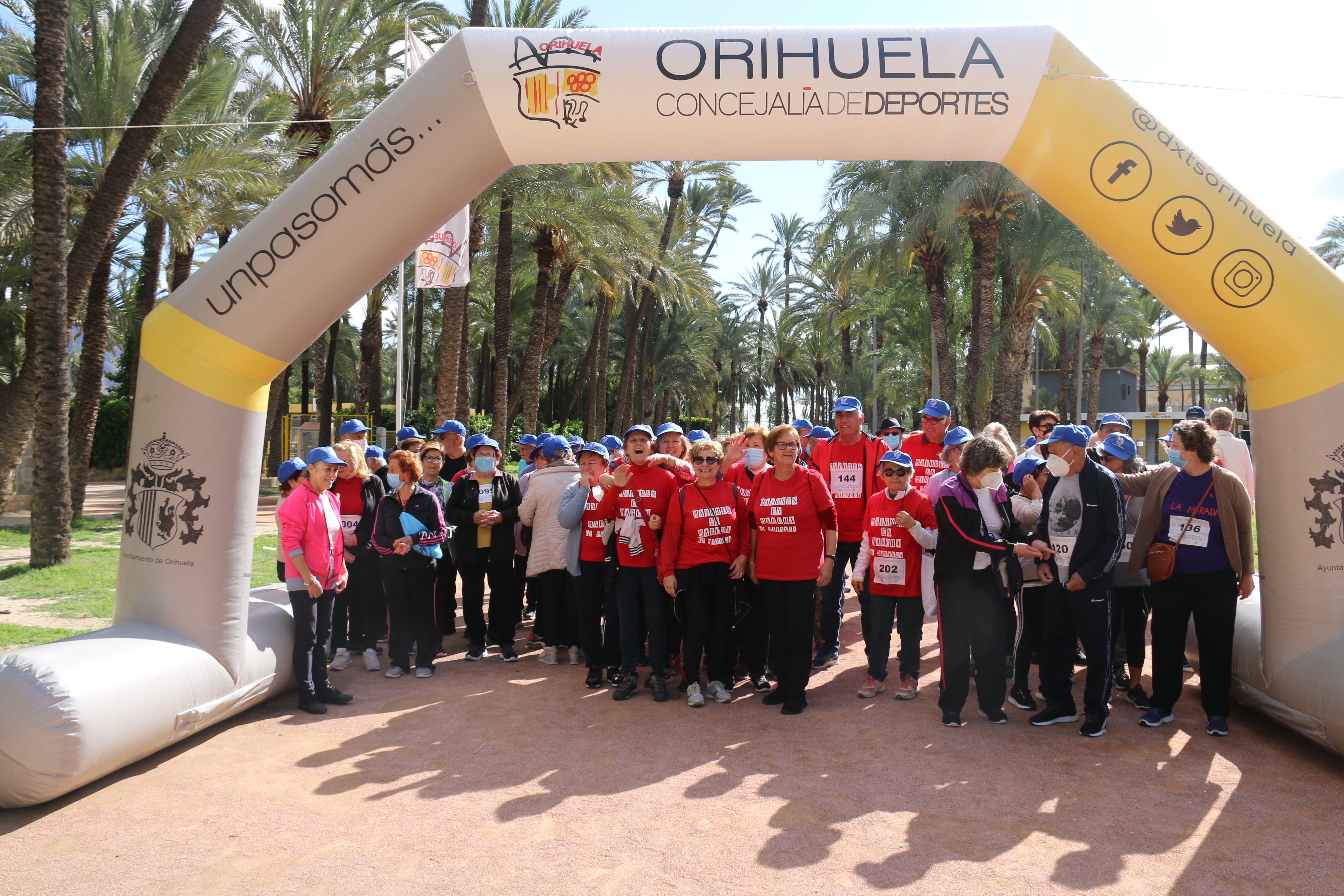 Orihuela Costa acoge por primera vez la marcha urbana “Mayores en marcha” Orihuela Costa acoge por primera vez la marcha urbana “Mayores en marcha”