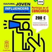 Cartel con concurso "Bonos Culturales"