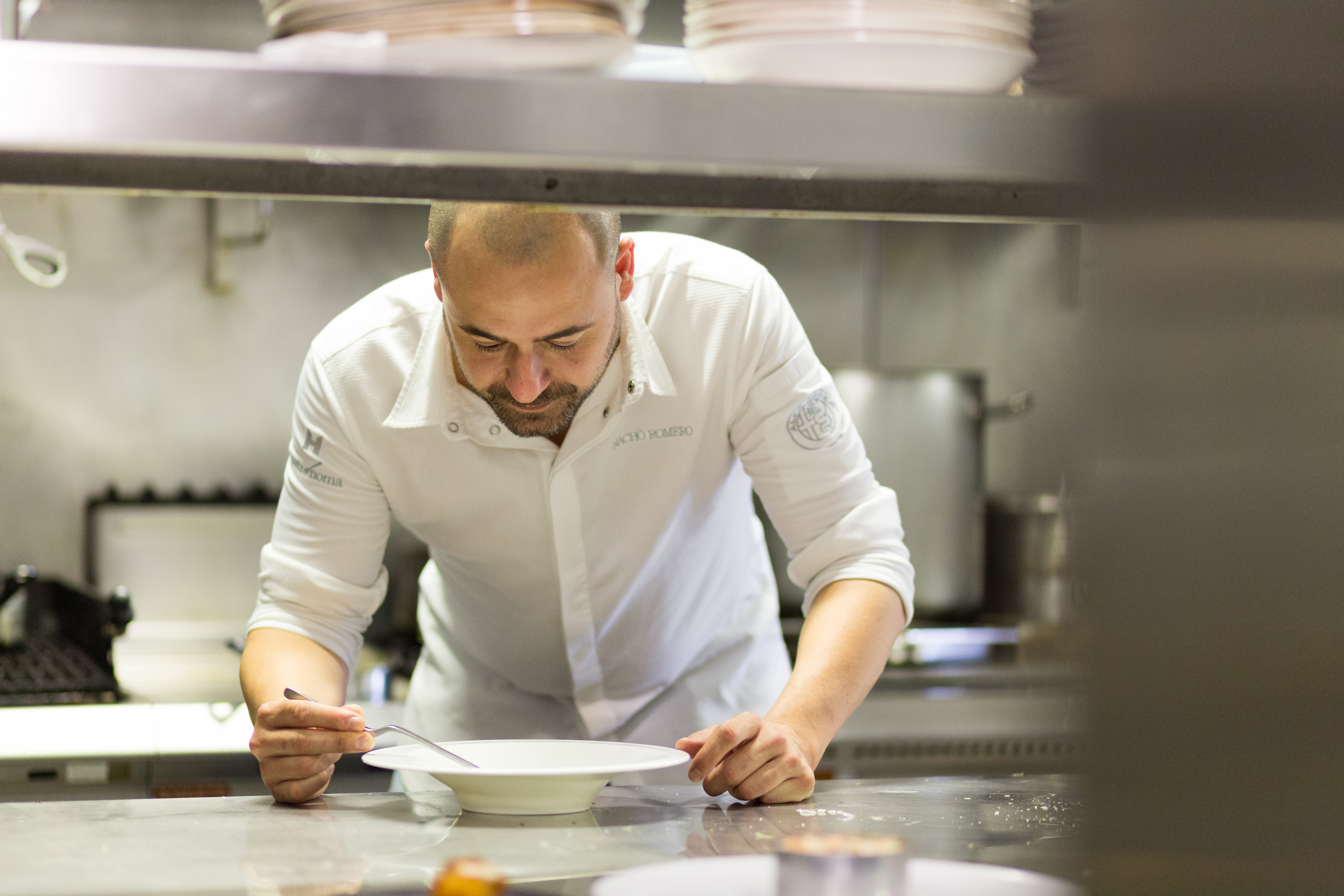 Carpaccio de calabacín con Nacho Romero Carpaccio de calabacín con Nacho Romero
