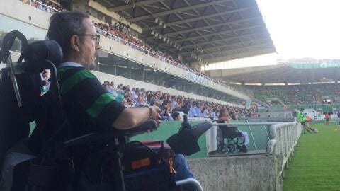 Roberto del Pozo - movilidad reducida y f&uacute;tbol