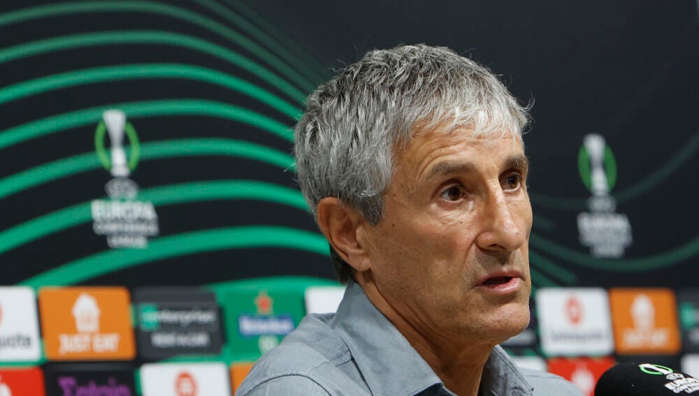 Quique Setién, entrenador del Villarreal