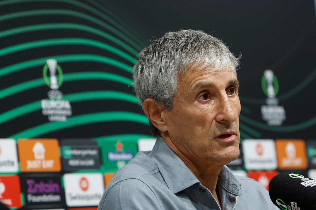 Setién: "en el Barcelona no fui yo" Setién: "en el Barcelona no fui yo"