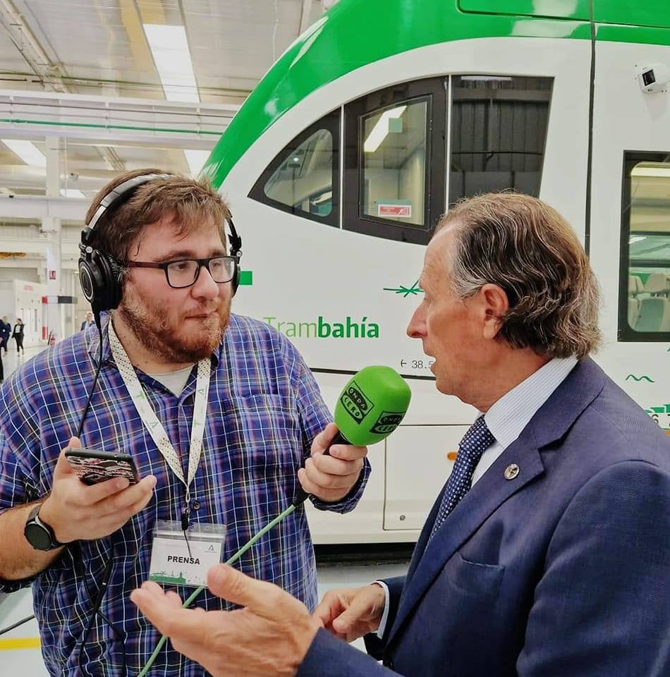 Román, sobre el TramBahía: "Vamos a ganar en movilidad y en calidad de vida" Román, sobre el TramBahía: "Vamos a ganar en movilidad y en calidad de vida"