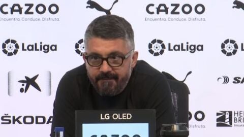 Gennaro Gattuso tras la derrota ante el FC Barcelona