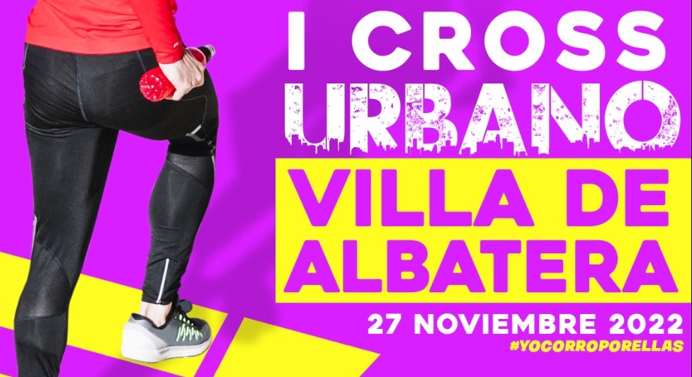 Deportes presenta el I Cross Urbano Villa de Albatera, fecha 27 de noviembre Deportes presenta el I Cross Urbano Villa de Albatera, fecha 27 de noviembre