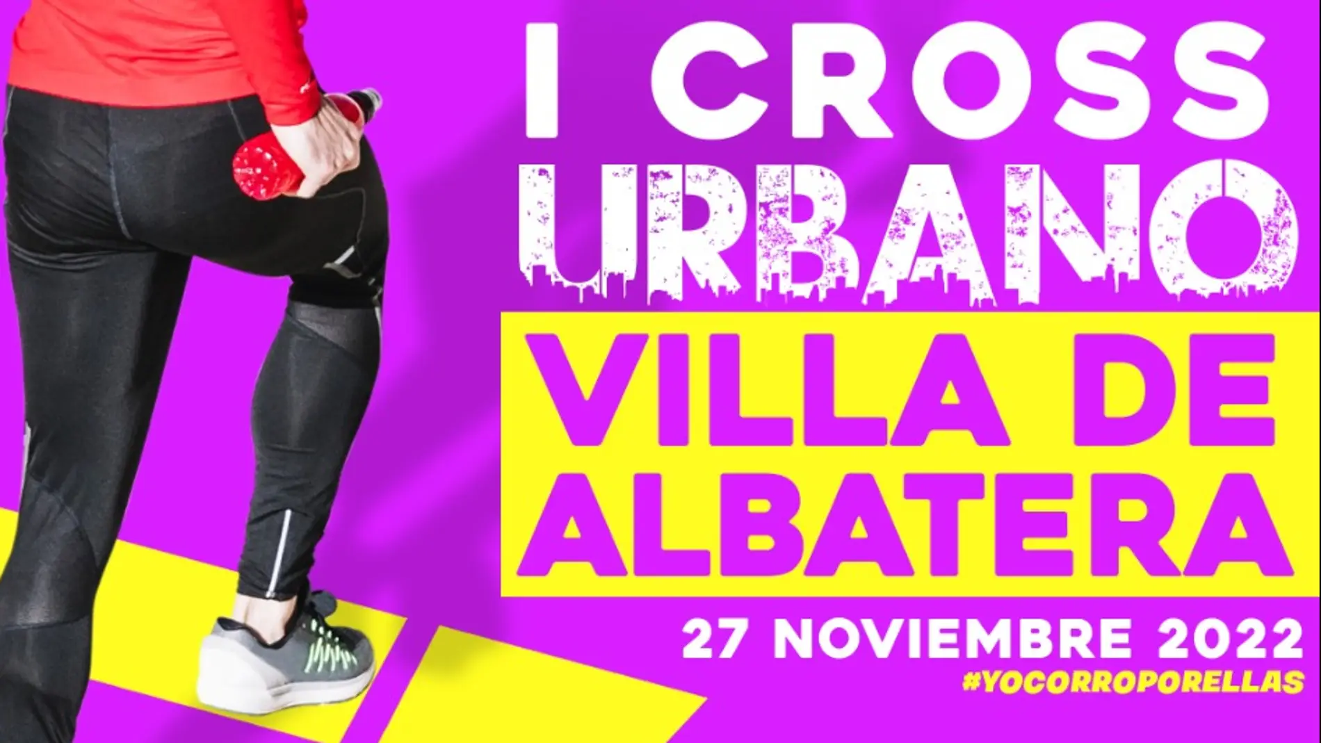 Deportes presenta el I Cross Urbano Villa de Albatera, fecha 27 de noviembre 