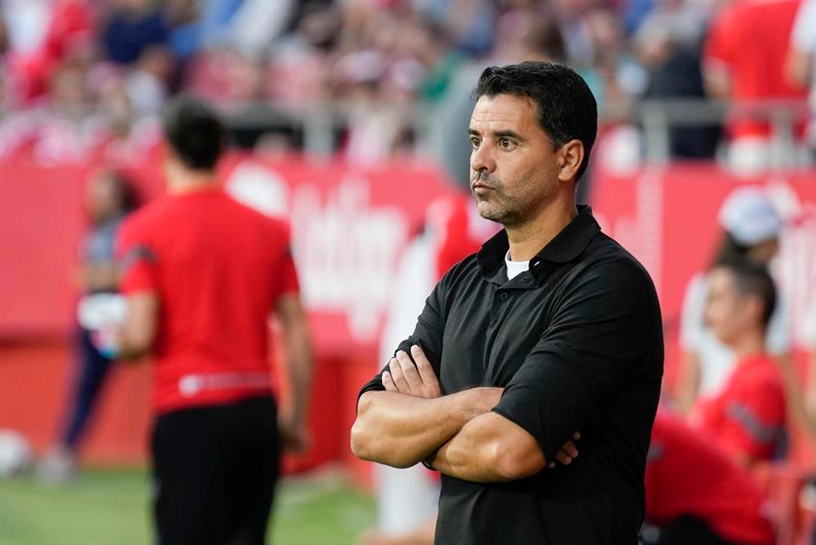Míchel: "El penalti nos ha dado un punto merecido" Míchel: "El penalti nos ha dado un punto merecido"