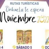 Turismo organiza las nuevas rutas para noviembre ‘Simbolismo en Orihuela’ Turismo organiza las nuevas rutas para noviembre ‘Simbolismo en Orihuela’