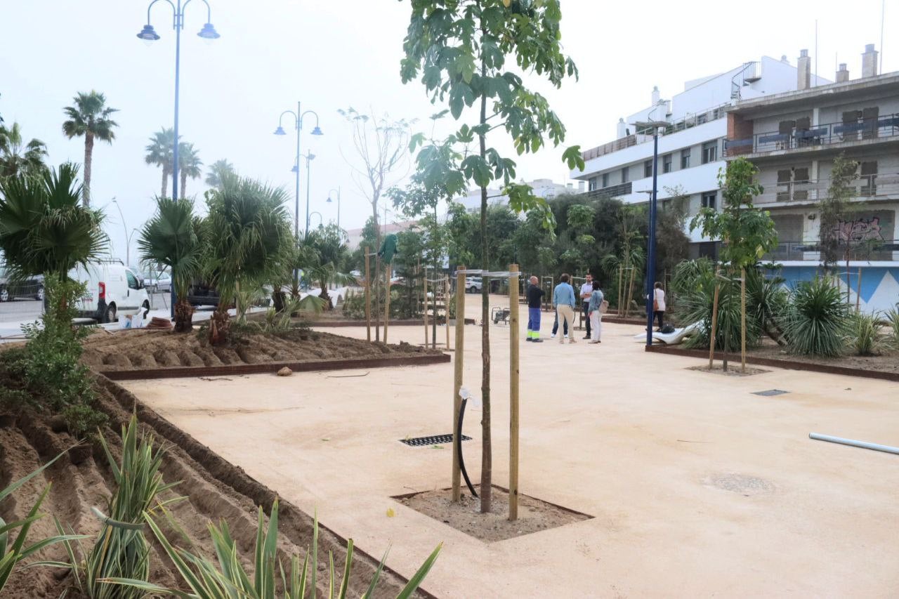 Más zonas verdes en Puntales: terminan las obras que crearán dos nuevos espacios verdes Más zonas verdes en Puntales: terminan las obras que crearán dos nuevos espacios verdes