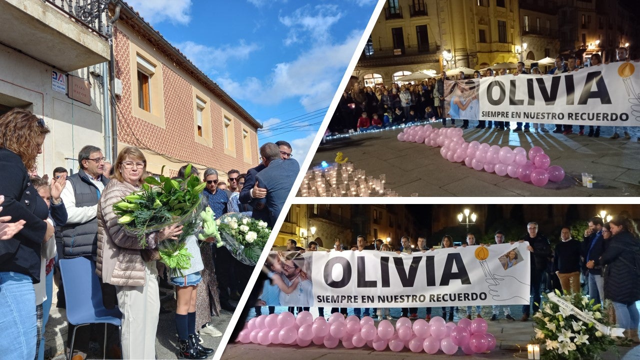 Dolor y silencio en los vecinos de Torrecaballeros por la muerte de la pequeña Olivia Dolor y silencio en los vecinos de Torrecaballeros por la muerte de la pequeña Olivia