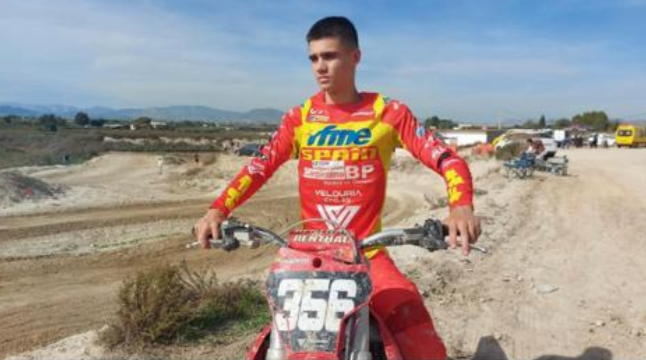 El aspense Bruno Puerto se proclama campeón autonómico de motocross El aspense Bruno Puerto se proclama campeón autonómico de motocross