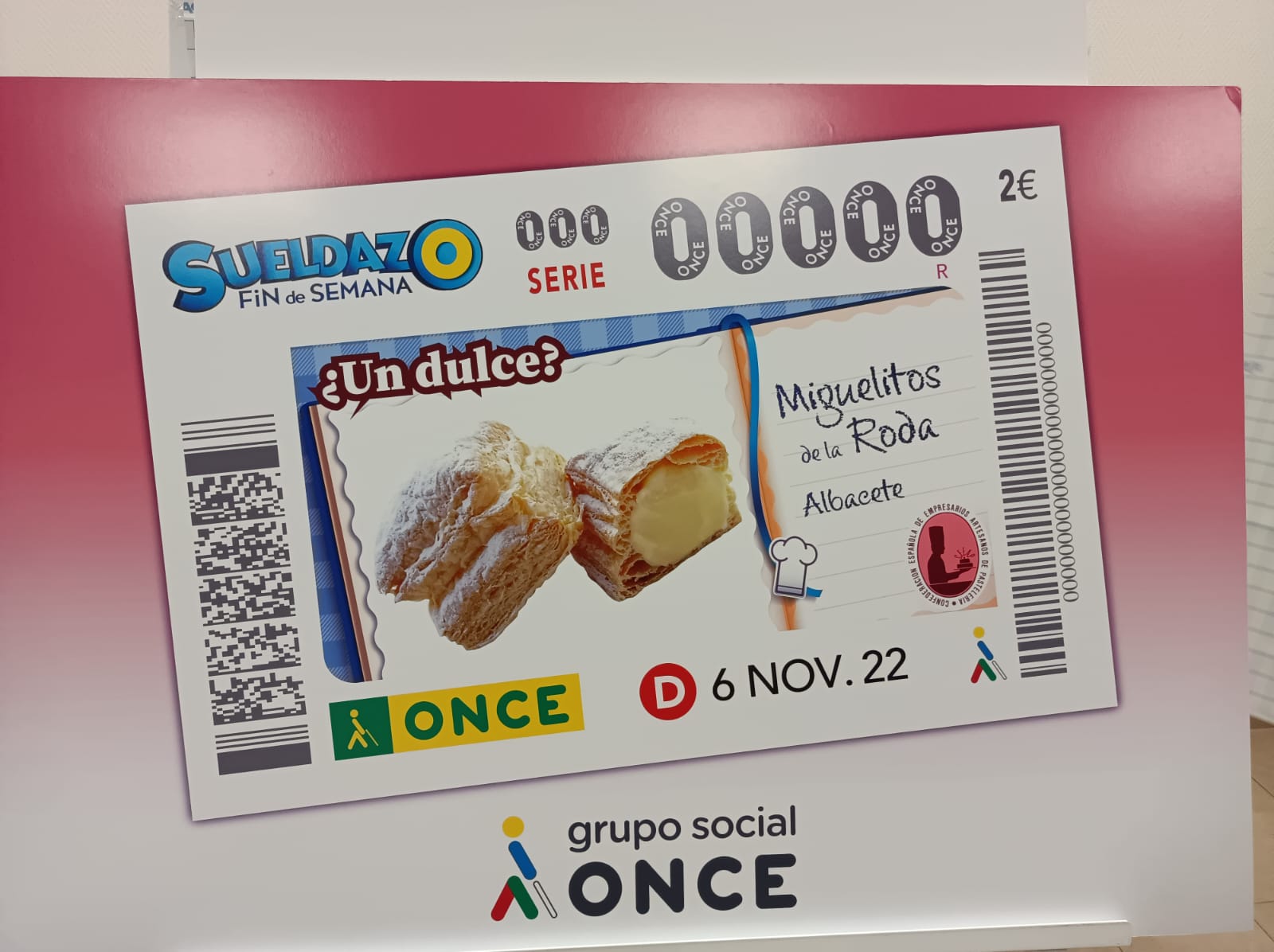 La Once promocionará Los Miguelitos de La Roda en el 'Sueldazo' de este domingo La Once promocionará Los Miguelitos de La Roda en el 'Sueldazo' de este domingo