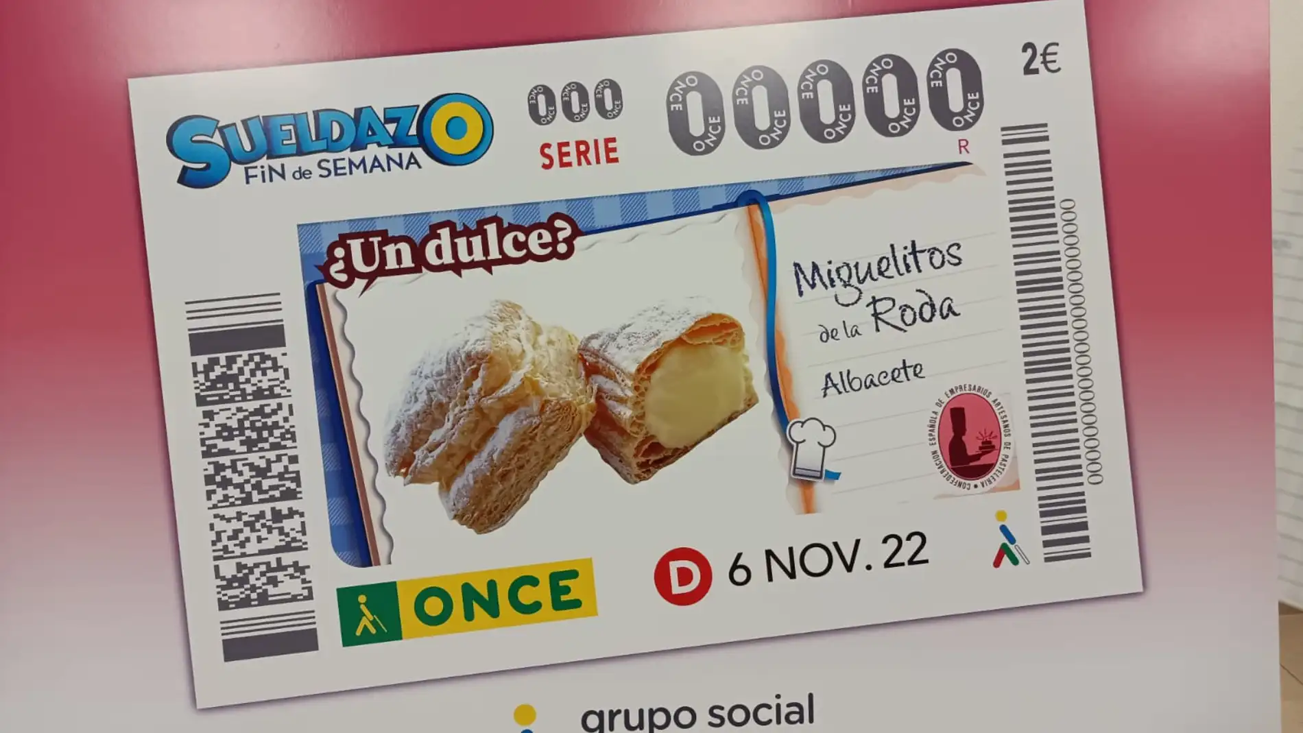 La Once promocionará Los Miguelitos de La Roda en 'Sueldazo' de este domingo | Onda Cero Radio