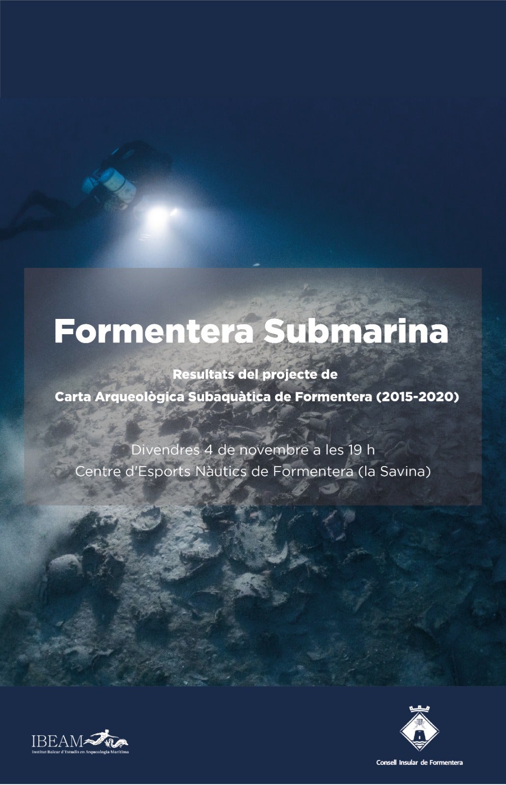 Puesta en marcha la segunda fase de la 'Carta Arqueològica Subaquàtica de Formentera' Puesta en marcha la segunda fase de la 'Carta Arqueològica Subaquàtica de Formentera'