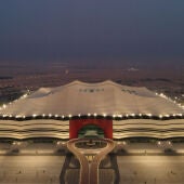 Estadio Al Bait, donde se disputa el partido inaugural entre Qatar y Ecuador.