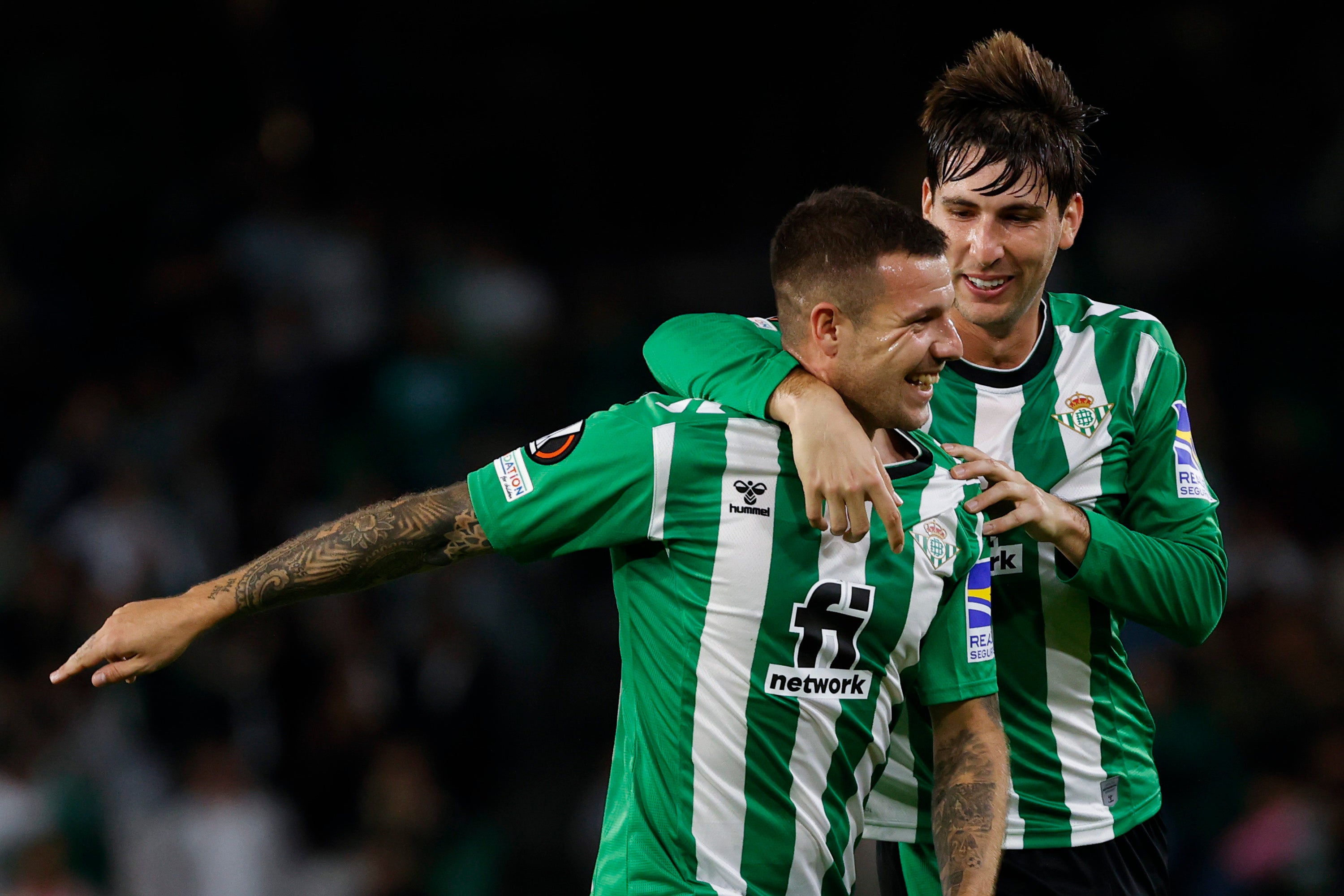 Ruibal se exhibe en un Villamarín con ambiente pre derbi Ruibal se exhibe en un Villamarín con ambiente pre derbi