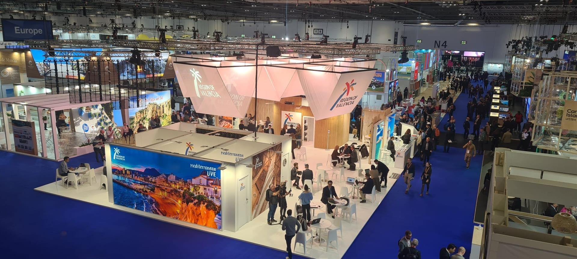 La Comunitat busca afianzar el mercado británico en la World Travel Market de Londres La Comunitat busca afianzar el mercado británico en la World Travel Market de Londres