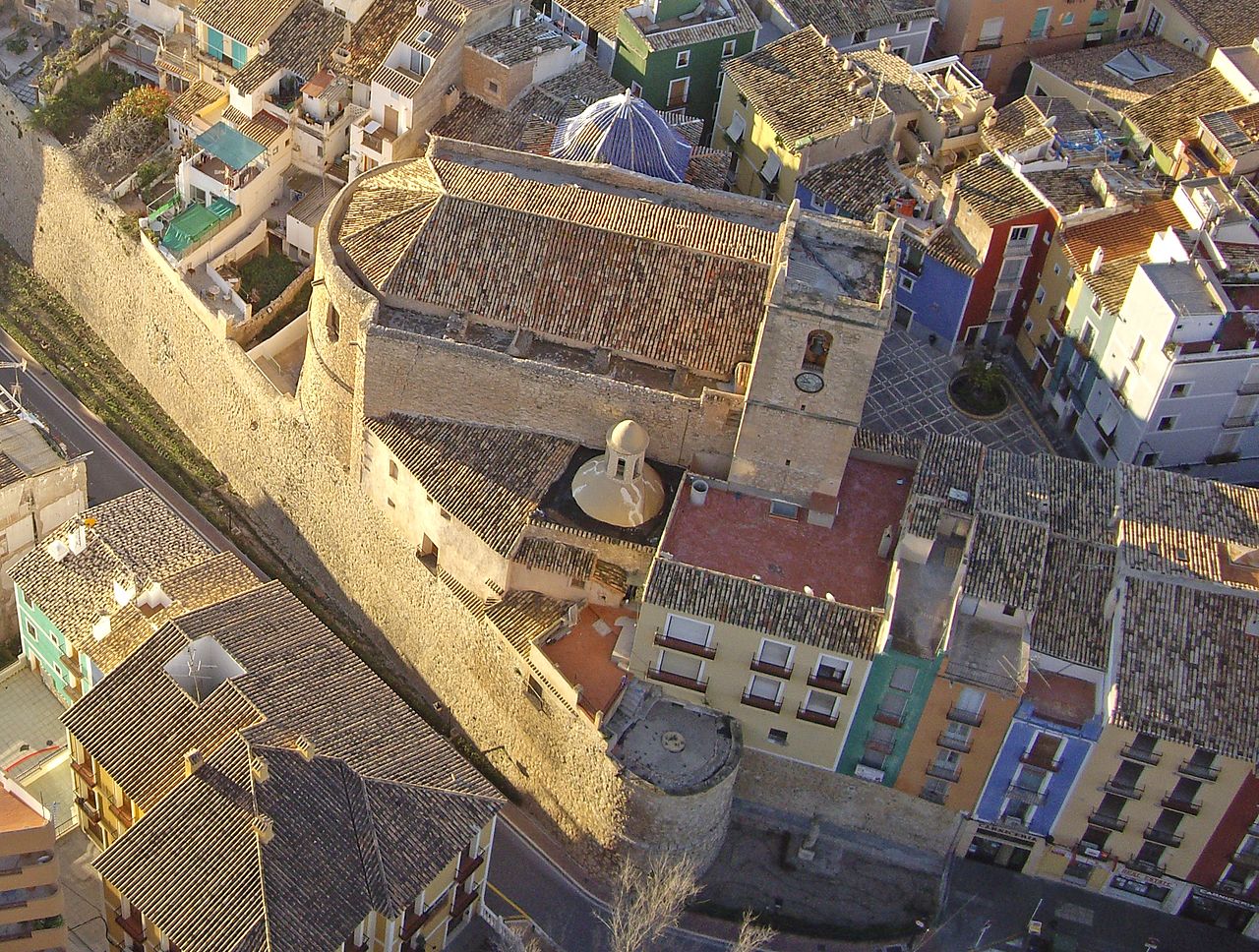 La iglesia de la Asunción de la Vila Joiosa recuperará la fachada original La iglesia de la Asunción de la Vila Joiosa recuperará la fachada original