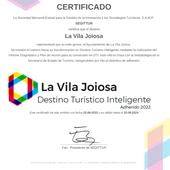 La Vila renueva como DTI tras superar los requisitos de SEGITTUR La Vila renueva como DTI tras superar los requisitos de SEGITTUR