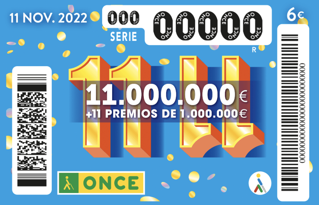 Cuánto dinero toca en el sorteo del 11 del 11 de la ONCE Cuánto dinero toca en el sorteo del 11 del 11 de la ONCE
