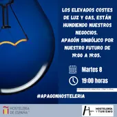 Apagón simbólico el martes en el comercio y hostelería de Ciudad Real Apagón simbólico el martes en el comercio y hostelería de Ciudad Real