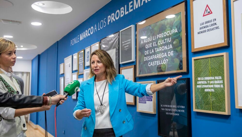 Begoña Carrasco, presidenta del PP en Castelló