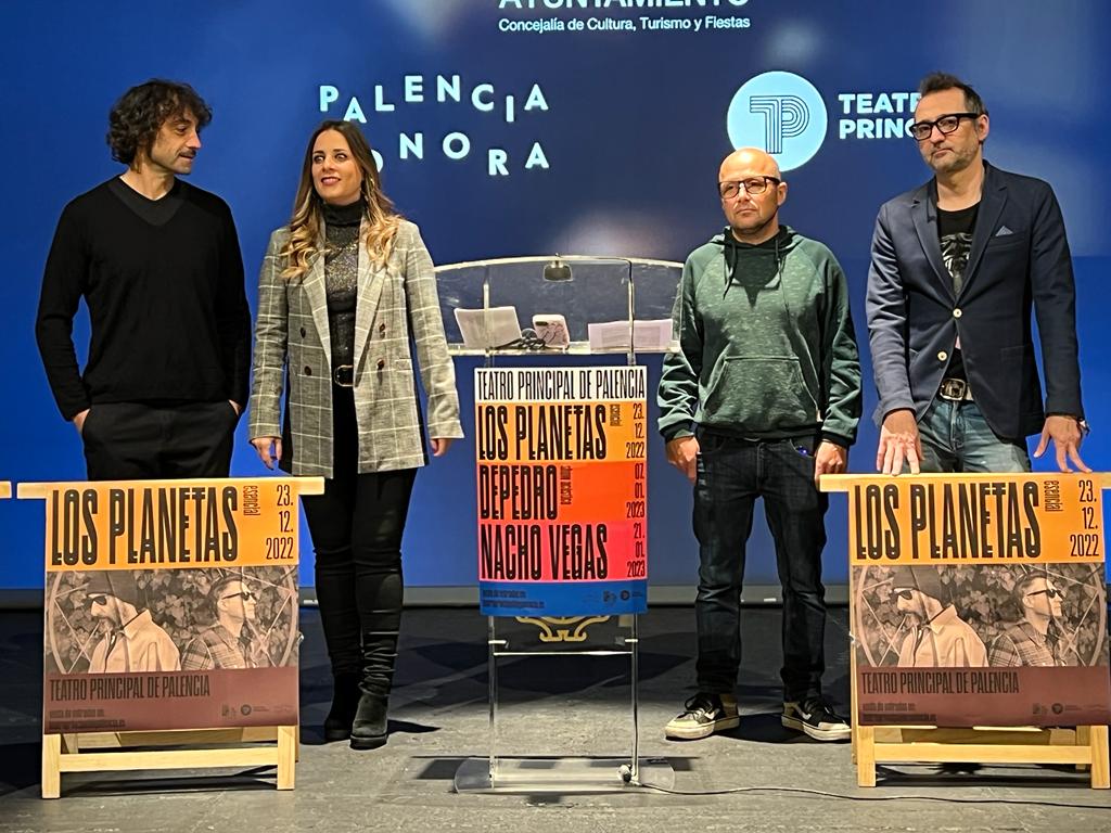Los Planetas "concierto esencial", Depedro y Nacho Vegas actuará en el Principal con motivo del XX aniversario de Palencia Sonora Los Planetas "concierto esencial", Depedro y Nacho Vegas actuará en el Principal con motivo del XX aniversario de Palencia Sonora