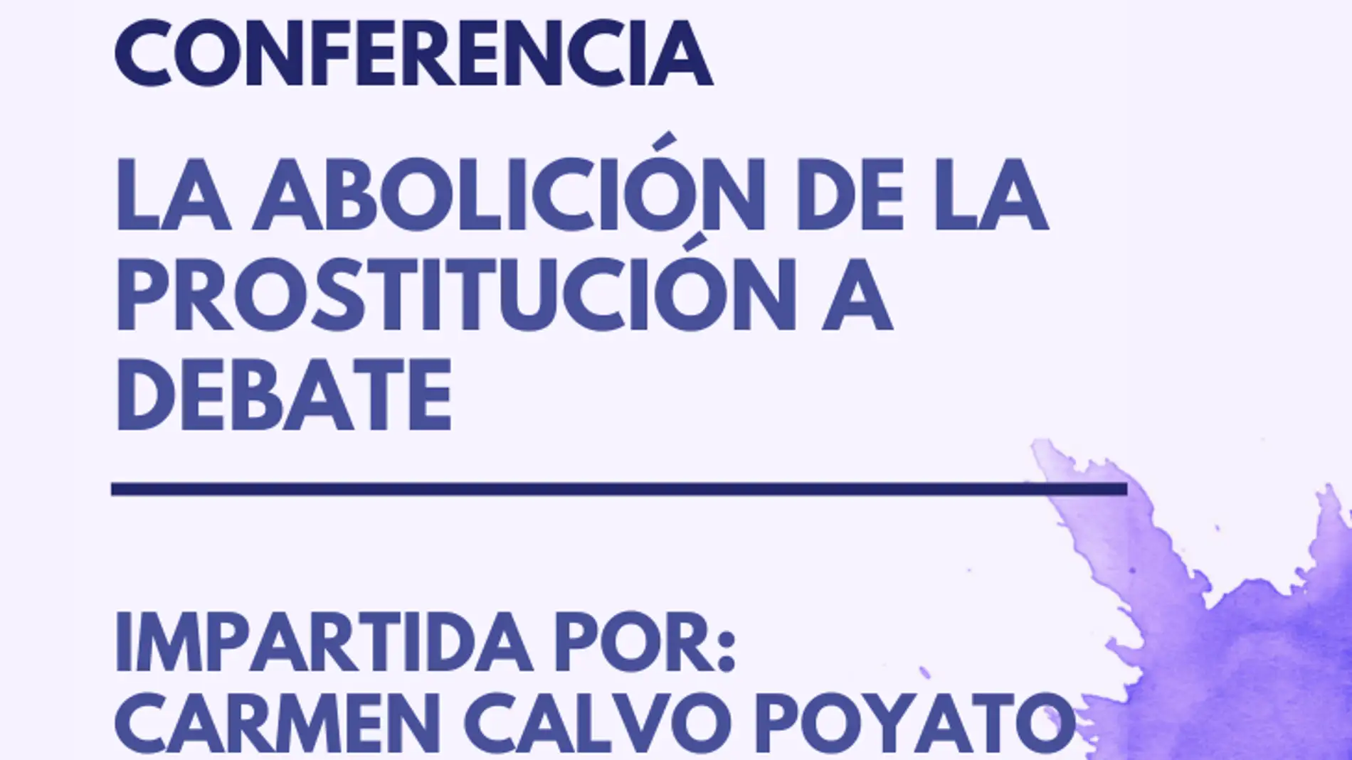 Igualdad Orihuela organiza la conferencia “La abolición de la prostitución a debate” 