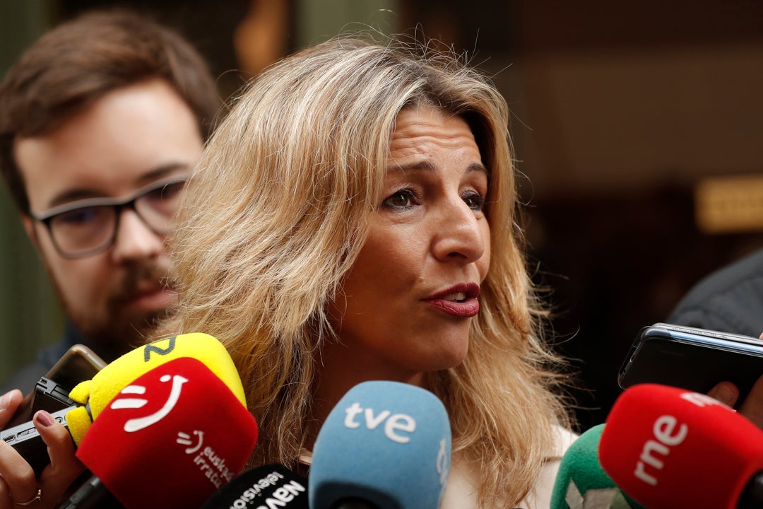 Yolanda Díaz tilda de "alarmante" la suspensión de la emisión del sello conmemorativo del Partido Comunista Yolanda Díaz tilda de "alarmante" la suspensión de la emisión del sello conmemorativo del Partido Comunista