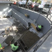 Las obras en San Fernando en pleno rendimiento Las obras en San Fernando en pleno rendimiento