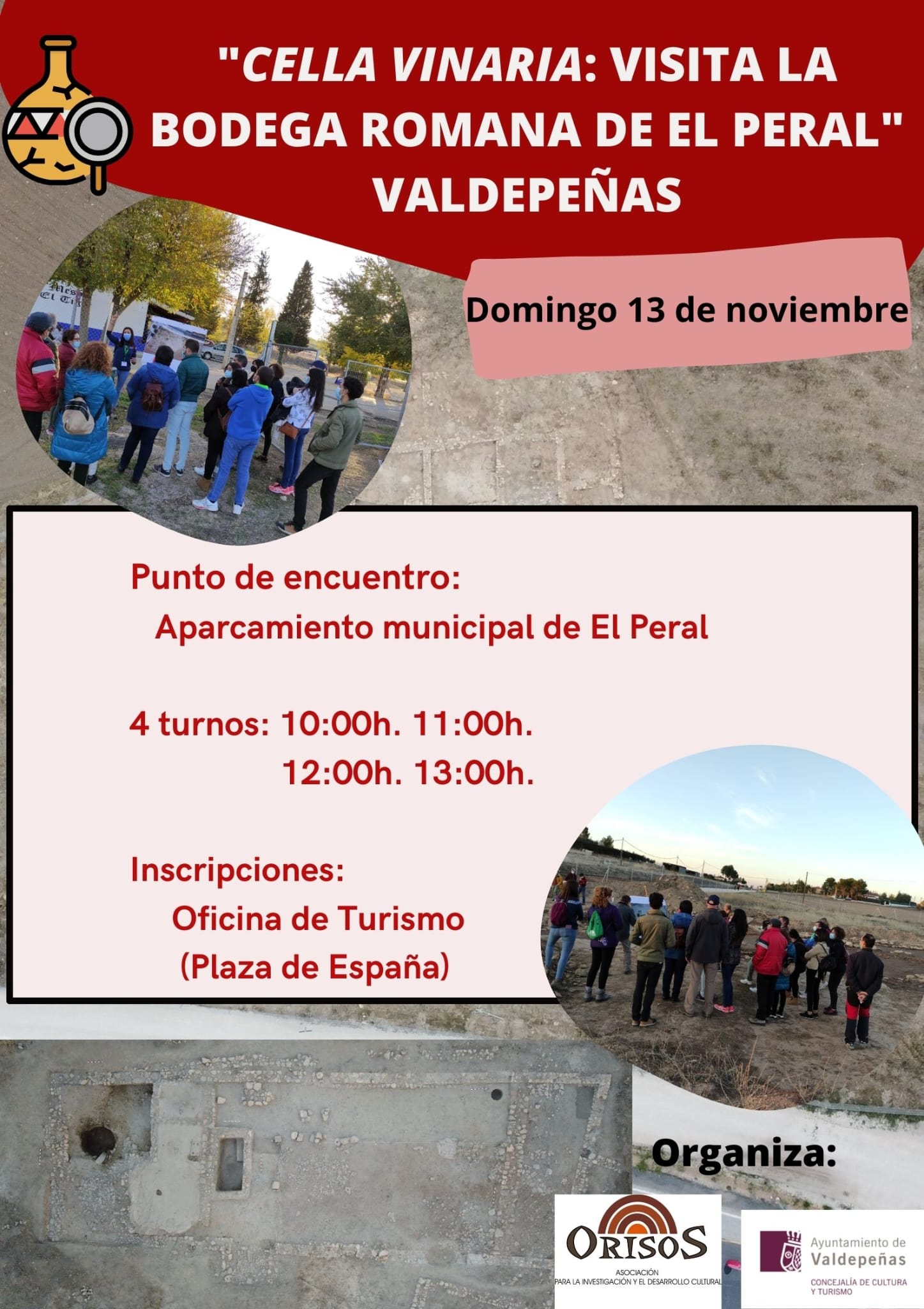 ORISOS nos invita a conocer la Bodega Romana de El Peral ORISOS nos invita a conocer la Bodega Romana de El Peral