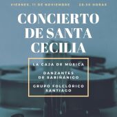 Sabiñánigo celebrará Santa Cecilia con dos conciertos