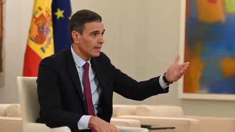 Pedro Sánchez junto a Antonio García Ferreras