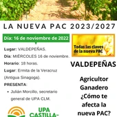Convocatoria informativa sobre la PAC 2023-2027 Convocatoria informativa sobre la PAC 2023-2027