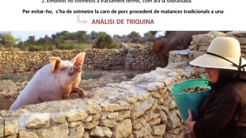 Campa&ntilde;a para analizar la carne de matanzas domiciliarias y controlar la triquinosi en Formentera