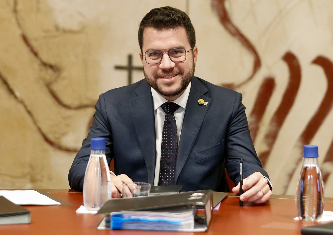 Pere Aragonès: "Hemos llegado a un acuerdo con el Estado para derogar el delito de sedición" Pere Aragonès: "Hemos llegado a un acuerdo con el Estado para derogar el delito de sedición"