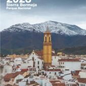Foto de portada del calendario 2023 sobre Sierra Bermeja
