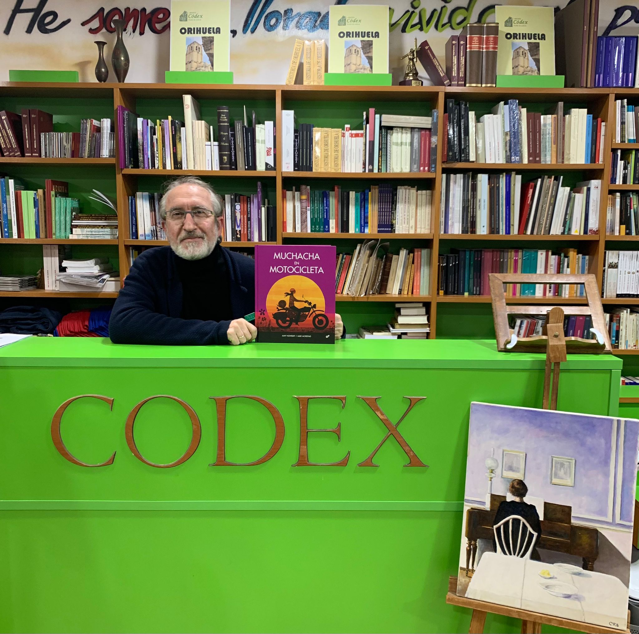 Vicente Pina, Librero, "Una librería contiene tesoros al alcance de todos" Vicente Pina, Librero, "Una librería contiene tesoros al alcance de todos"