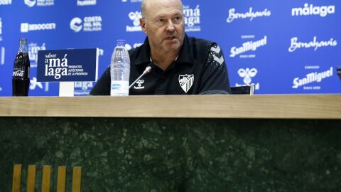 Pepe Mel, entrenador del M&aacute;laga CF