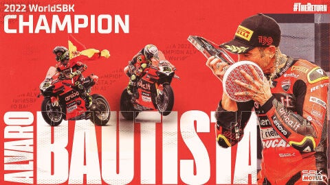 Álvaro Bautista, campeón de Superbikes