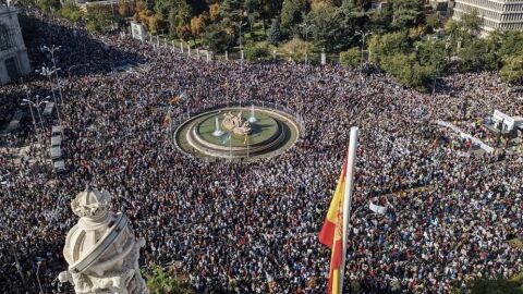 Manifestaci&oacute;n por la sanidad en Madrid