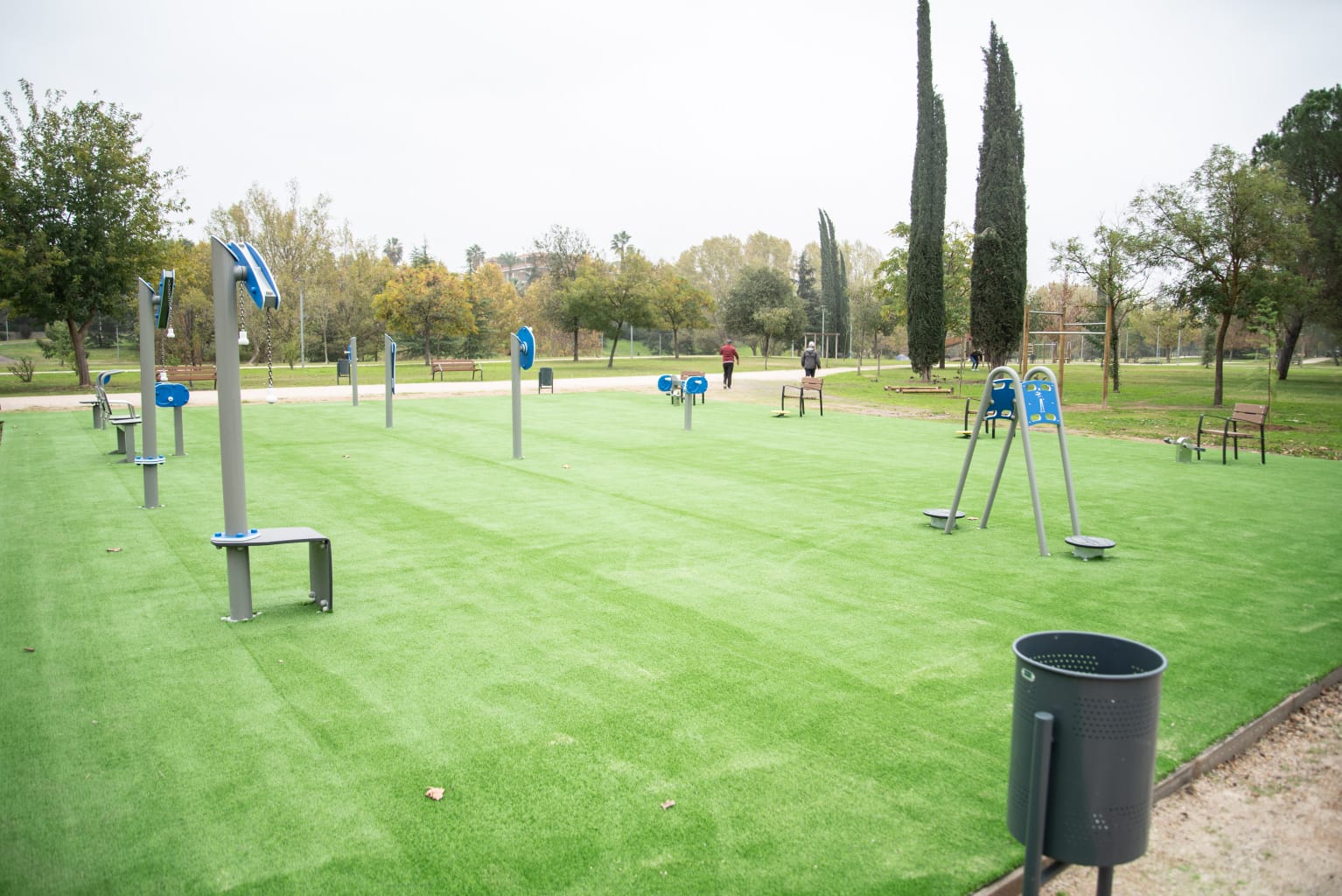 Mérida cuenta desde hoy con dos nuevas áreas biosaludables en la zona de Pancaliente y en el parque del Albarregas Mérida cuenta desde hoy con dos nuevas áreas biosaludables en la zona de Pancaliente y en el parque del Albarregas