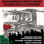 Los trabajadores del servicio de recogida de basura y limpieza viaria de Torrejón de Ardoz inician una huelga indefinida 