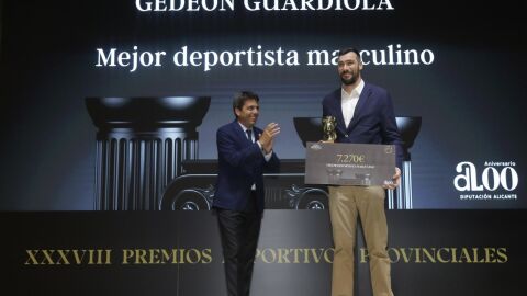 Gede&oacute;n Guardiola, mejor deportista de la provincia de Alicante en el a&ntilde;o 2021
